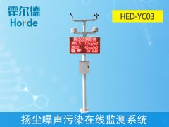 揚(yáng)塵噪聲污染在線監(jiān)測系統(tǒng)，提高監(jiān)測效率